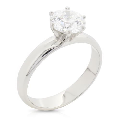 Solitaire Ring Brilliant Cut (7mm)