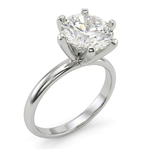 The Timeless Six Prong Solitaire Engagement Ring