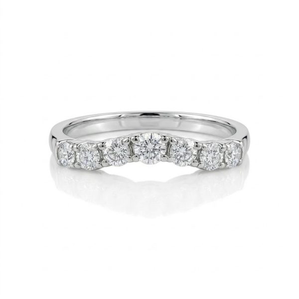 Curved Eternity Ring 7-stone