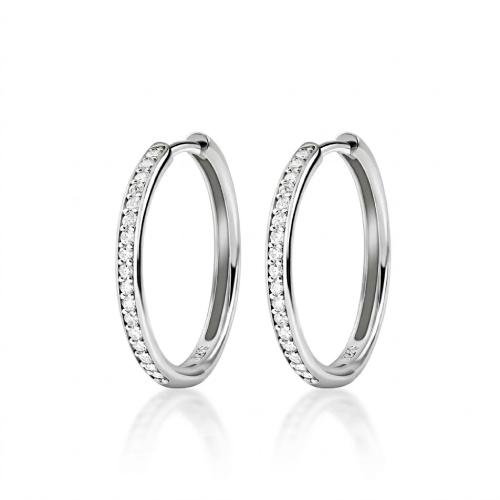 Hoop (Outer dia. 25mm)1.5 mm Brilliant Cut